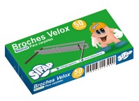 Broche Velox Metalico x50u (Caja)