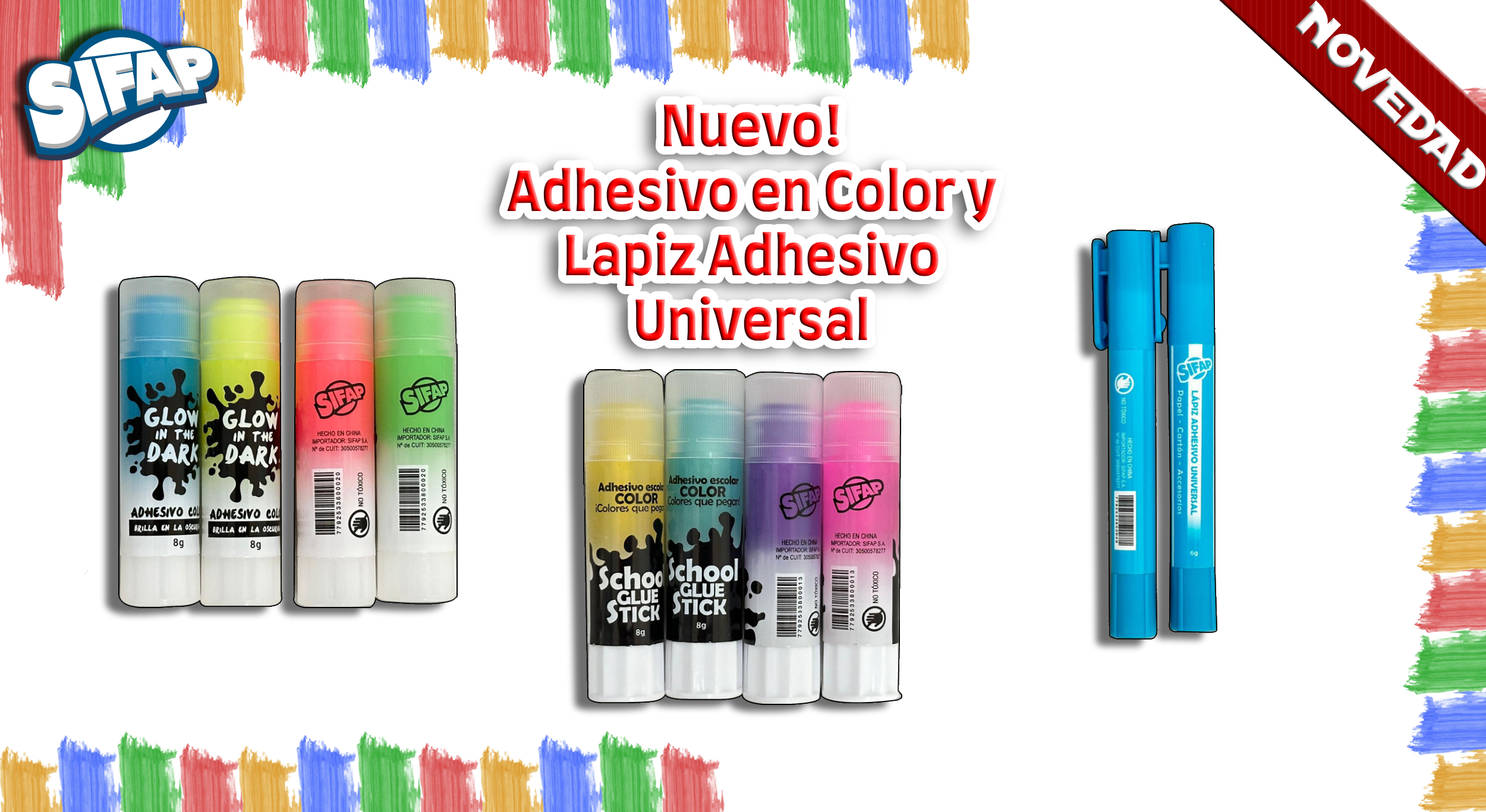Adhesivos a Color y Universal