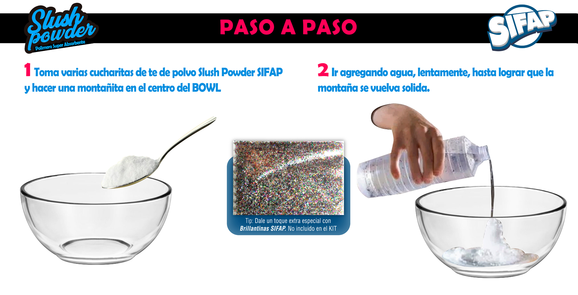 SlushPowder - Experimento Ciencia - pelota anti estres parte 3.