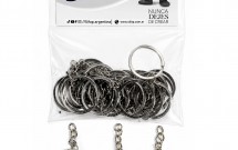 Argolla plana con cadena 1.6 x 28mm
