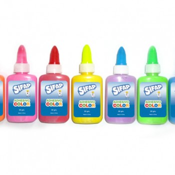 Adhesivo color de 30 grs. x 2