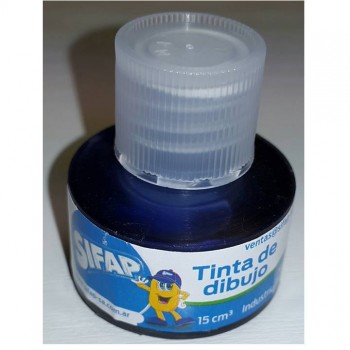 Tinta de dibujo color azul ultramar de 15cc