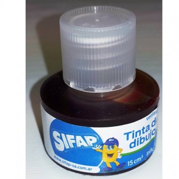 Tinta de dibujo color naranja de 15cc