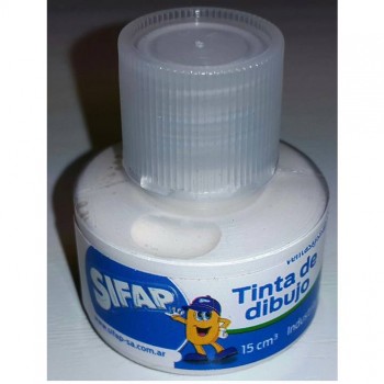 Tinta de dibujo color blanco de 15cc