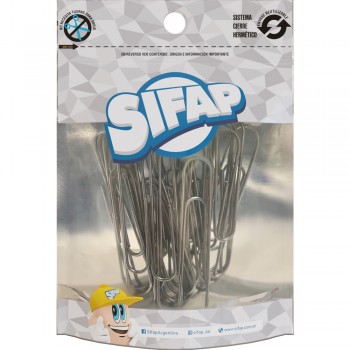 Clips metalicos n°8 x 25u doypack