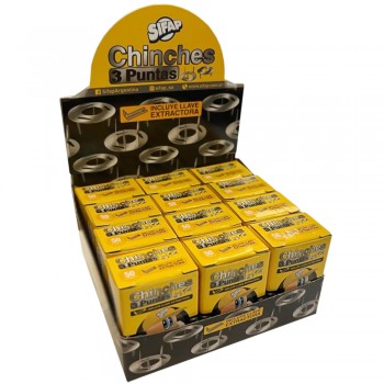 Chinches 3 puntas x50u