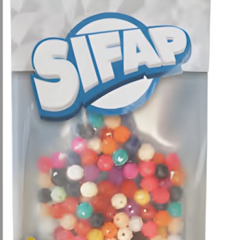 BOLA FACETADA Nº6 CELESTE