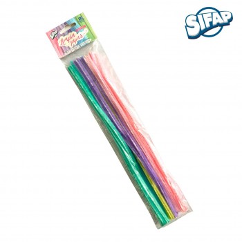 LIMPIA PIPAS PASTEL (30 cm) x 20 uds