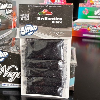 Brillantina Gibre Negro