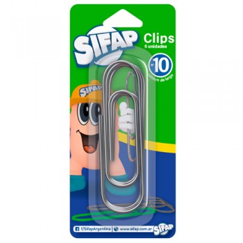 Clips sifap n10 x5u (t/s)