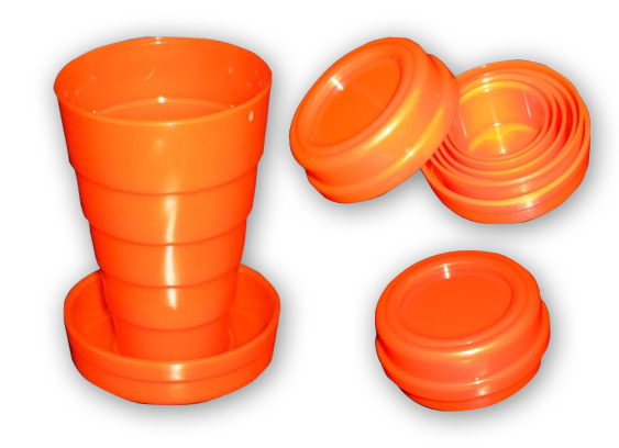 Vaso plegable grande