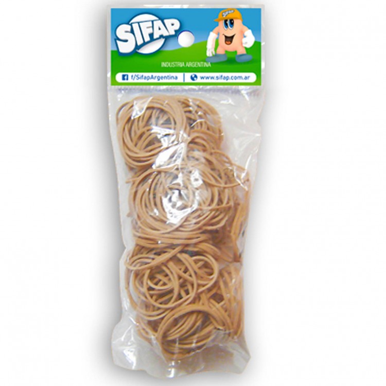 Bandas elasticas natural 100g