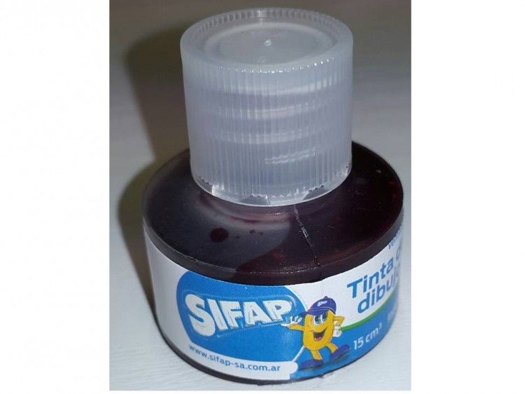 Tinta de dibujo color sepia de 15cc