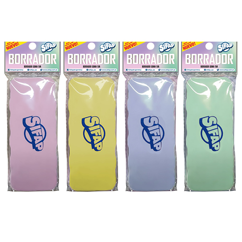 Borrador goma eva p/ pizarra blanca