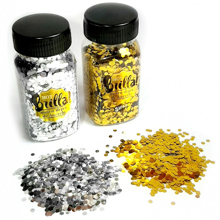 Brillantina en pote - brilla!3