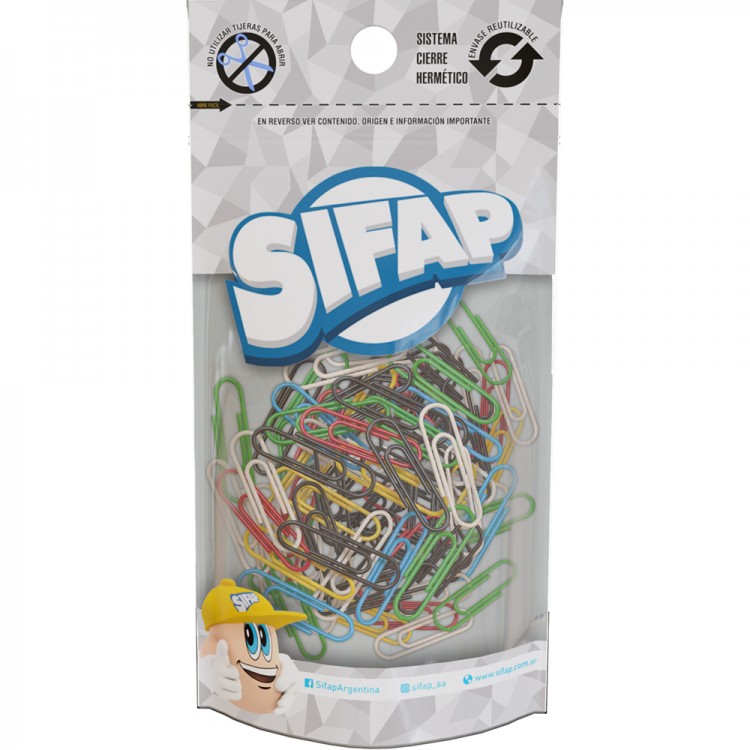 Clips forrado n3 x 100 u.  (doypack) 