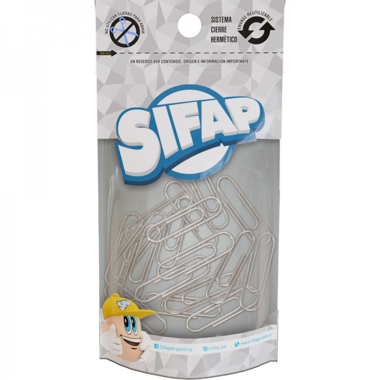 Clips metalico n6 x 50u (doypack)