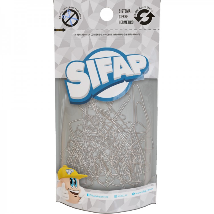 Clips triangular x100u (doypack)