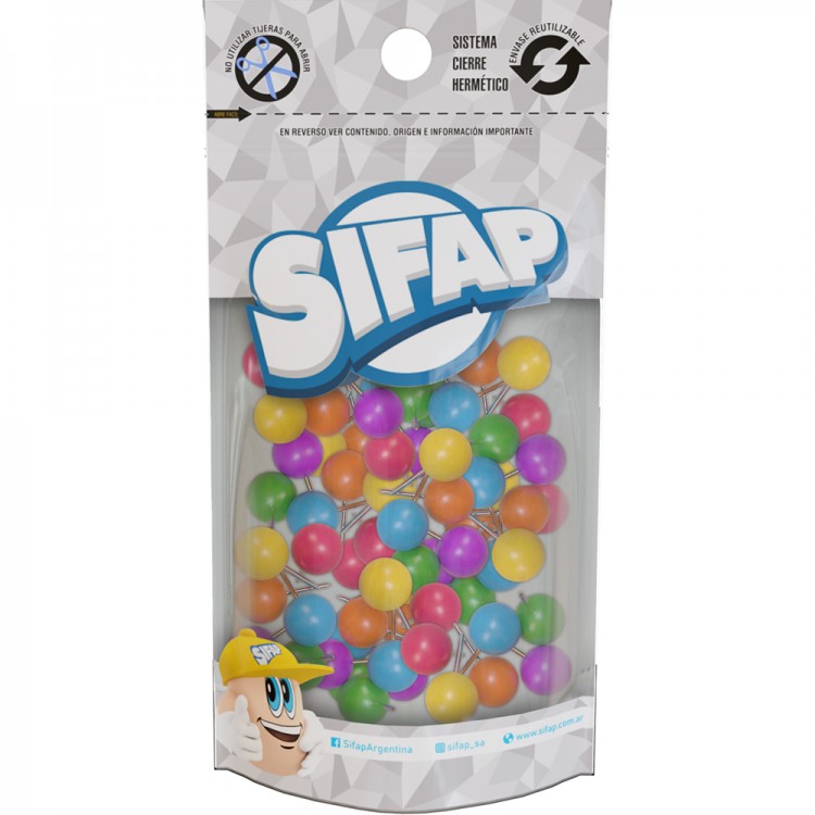 Señalador bolita gigante x 50u (doypack)