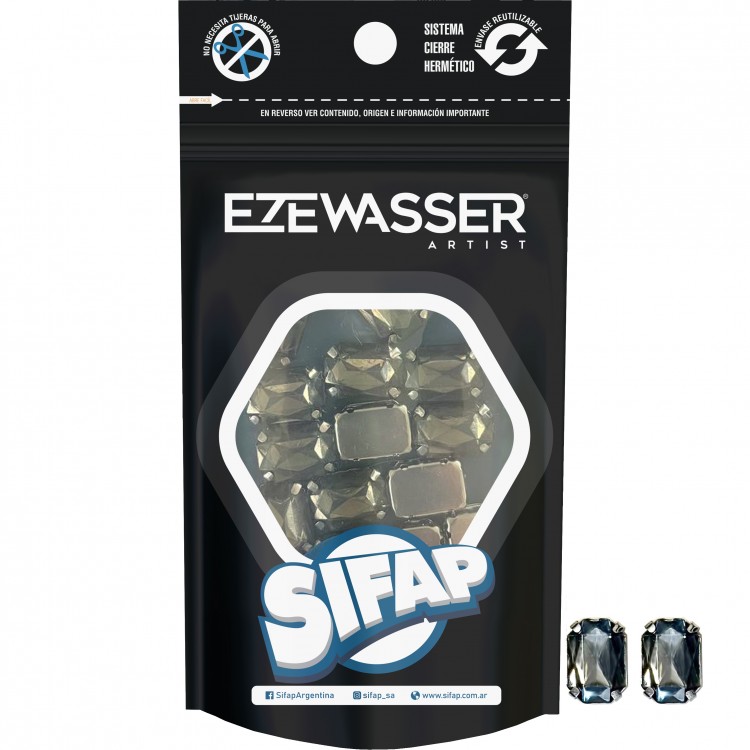 Gema rectangular x 15u