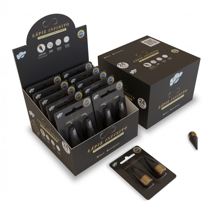 Lapiz infinito repuesto puntas