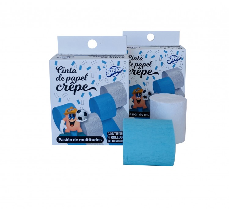 Cinta de papel crepe 